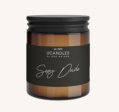 Свеча ароматическая Sexy Dude, Essential, в баночке